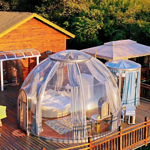 09d4c120d167569b0eb4eb2f1ebdf30 Prefab Transparent Bubble Dome House Igloo Outdoor YS2.2