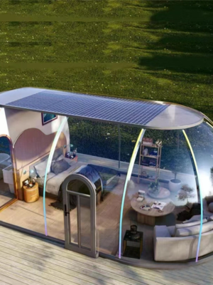 Prefab Bubble Dome House Oval For Accommodation