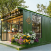 Flat Pack Container House | Commercial Prefab Building with Creative Design