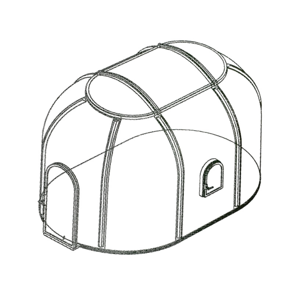 8a50dddea594ff58a73d4d9bcffa27d Prefab Bubble Dome House Oval For Accommodation