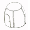 Prefab Transparent Bubble Dome House Igloo Outdoor YS2.2