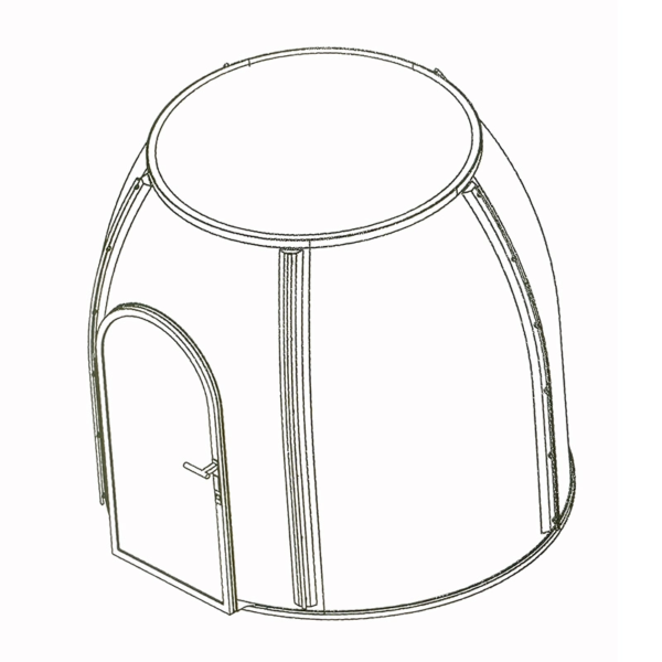 9d0421cec788e11fbdd8cdec2f21318 Prefab Transparent Bubble Dome House Igloo Outdoor YS2.2