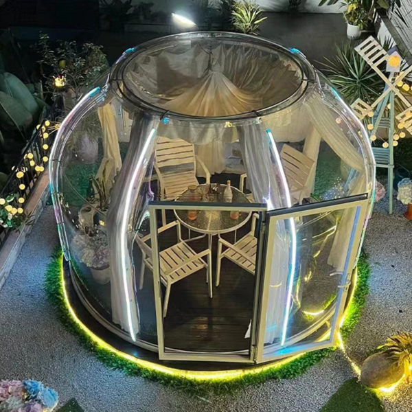 de1f80a3ccc1ab0590ec42123849c31 Prefab Transparent Bubble Dome House Igloo Outdoor YS2.2