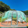 Prefab Bubble Dome House Oval For Accommodation